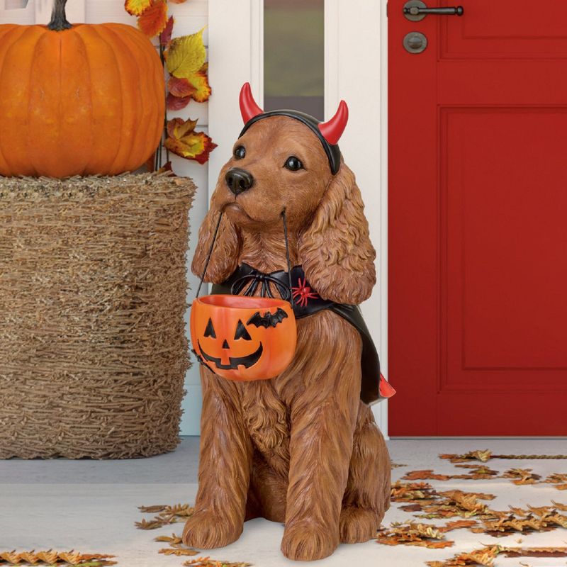 Halloween Dog Greeter Cocker Spaniel