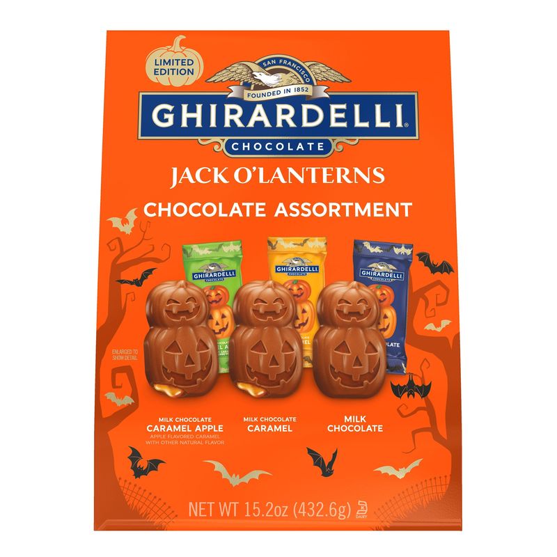 Ghirardelli Jack O Lanterns 15.2 Ounce Bag