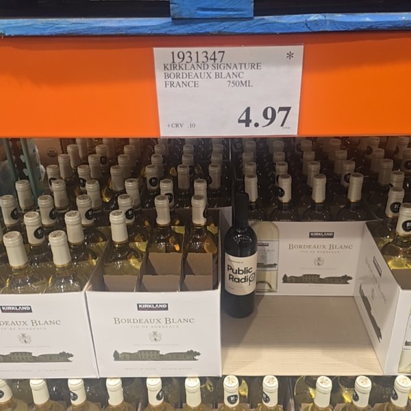 Kirkland Signature Bordeaux Blanc France 750ml