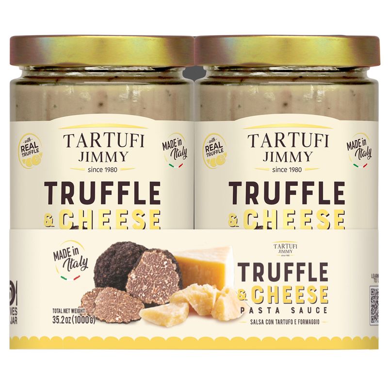 Tartufi Jimmy Truffle & Cheese Sauce 2/17.6 Ounce Jars