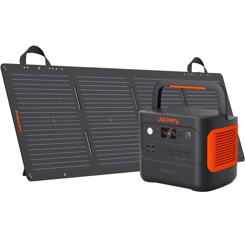 Jackery E1000 Plus Generator With Solar