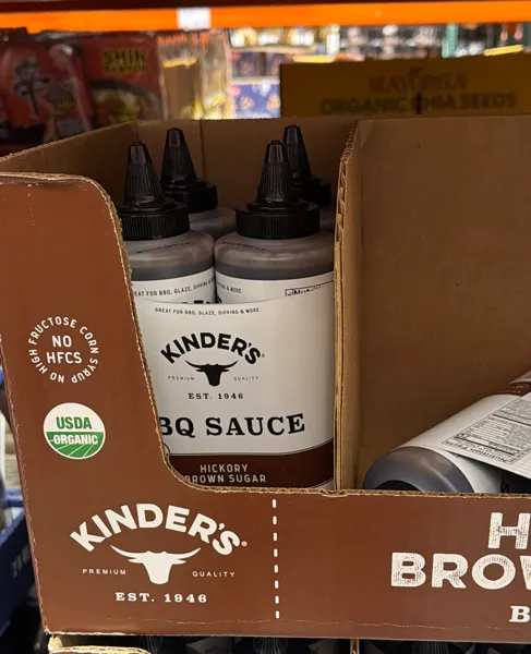 Kinder'S Organic BBQ Sauce 2/20.4 Ounce Bottles
