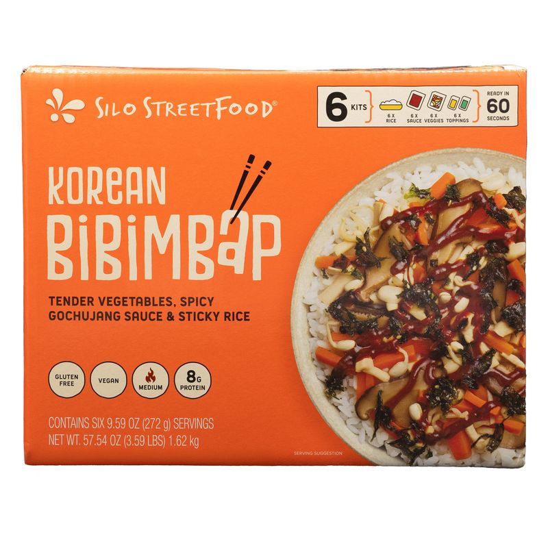 Silo Streetfood Korean Bibimbap 6/9.59 Ounce Kits
