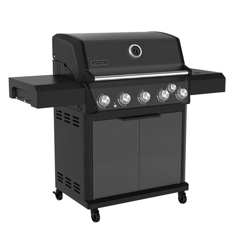 Spire 6-Burner 550x Gas Grill W/Cover