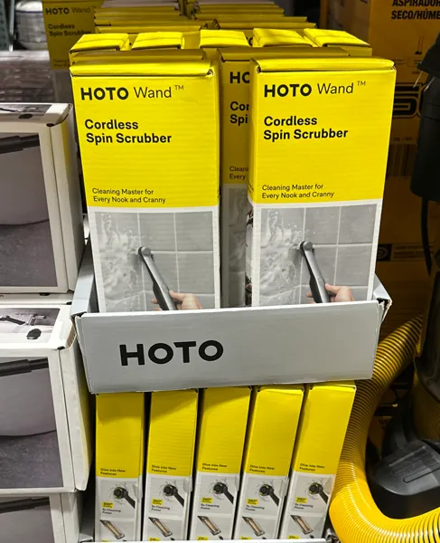 Hoto Wand Cordless Spin Scrubber