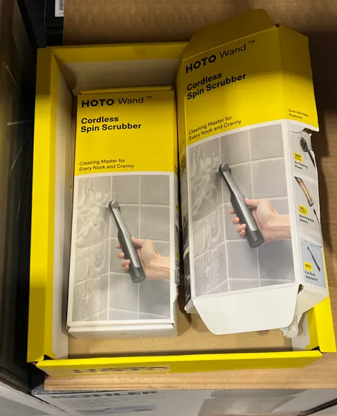 Hoto Wand Cordless Spin Scrubber