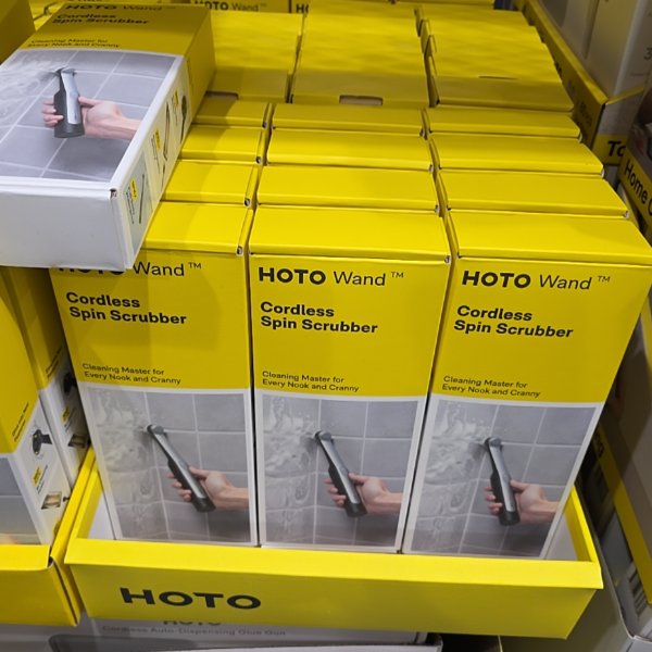 Hoto Wand Cordless Spin Scrubber