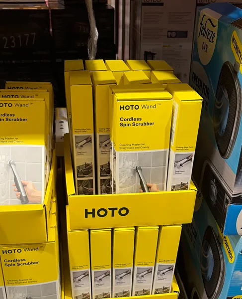 Hoto Wand Cordless Spin Scrubber