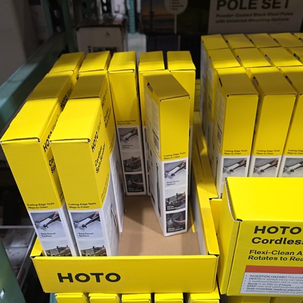Hoto Wand Cordless Spin Scrubber