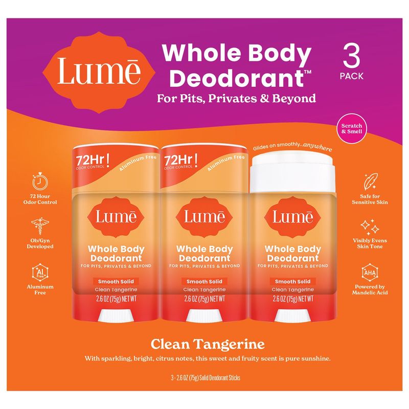 Lume Whole Body Deodorant 3/ 2.6oz