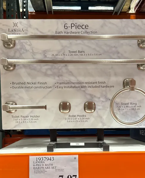 Landia 6-Piece Bath Hardware Set ^