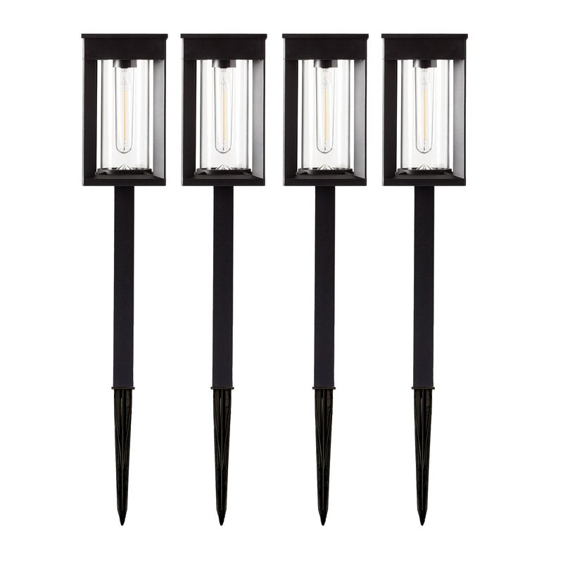Gtx Solar Pathway Lights 4pk ^