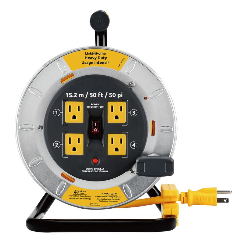 50' Cord & Reel 12/3 Link2home