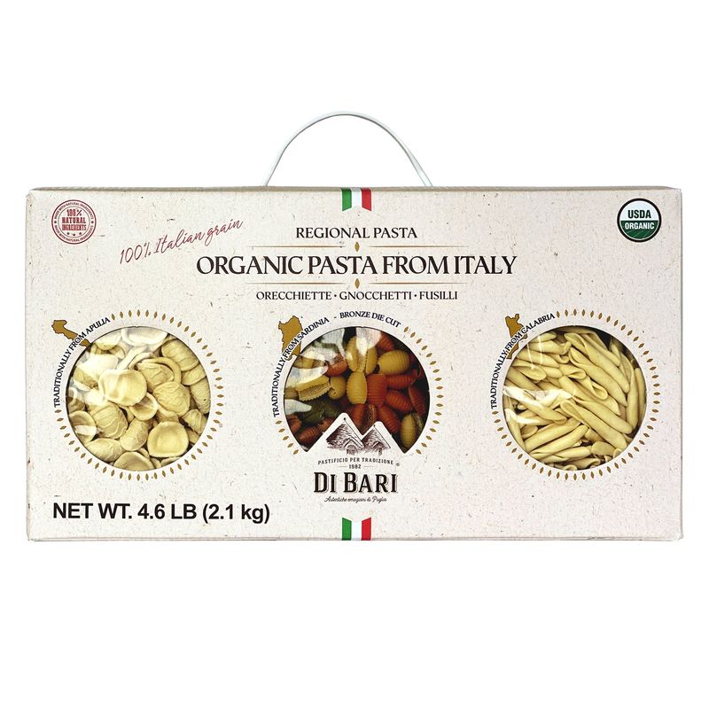 Di Bari Organic Pasta Variety 6/12.35 oz (4.63 Lbs)