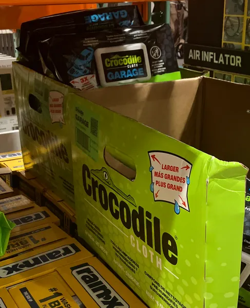 Crocodile Cloth Garage Cleaning Cloths 15¨ X 10¨ 110 Count