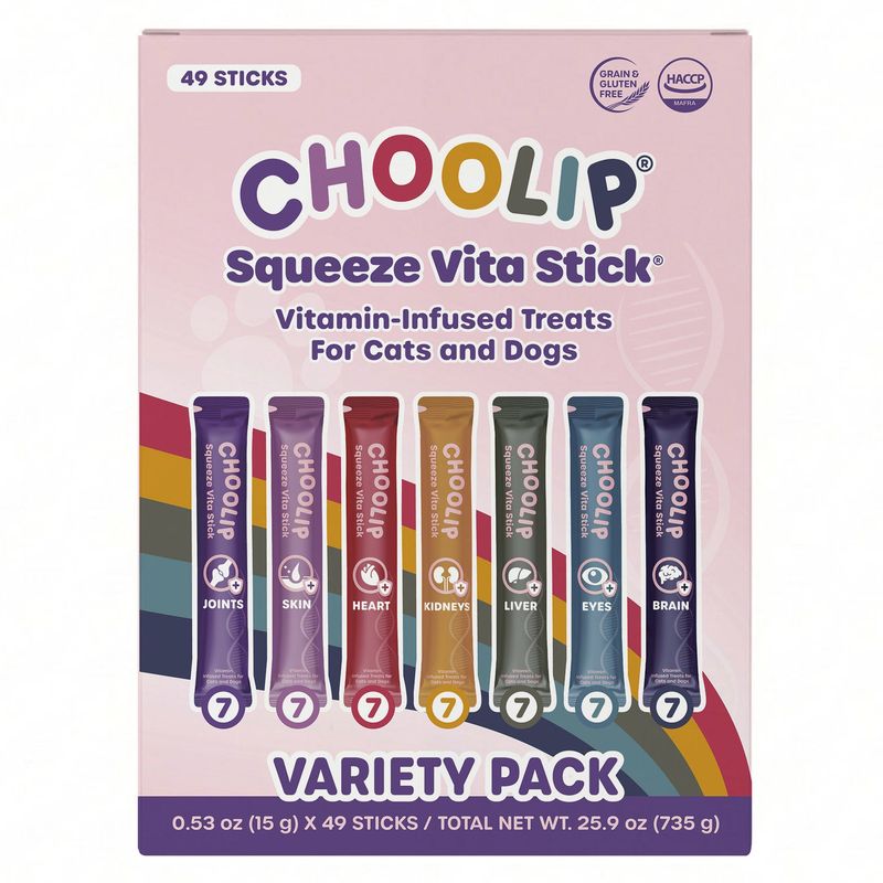 Choolip Vita Stick Variety Grab And Go 49 Sticks