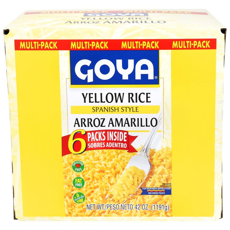 Goya Yellow Rice 6/7 oz (2.63 Lbs)