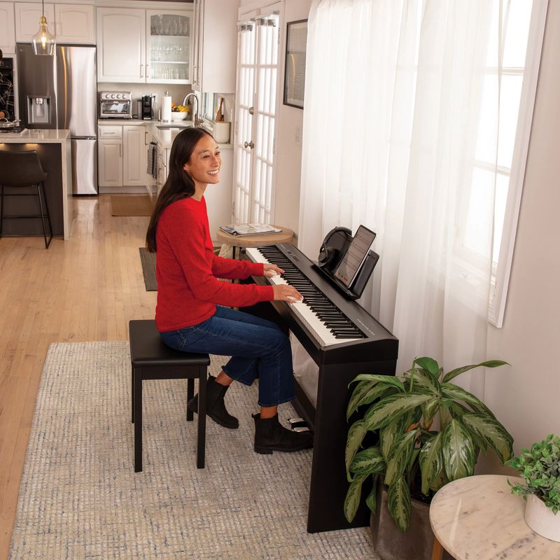 Roland Frp Nuvola Ex Digital Piano Bundle W/ Stand & Headphones