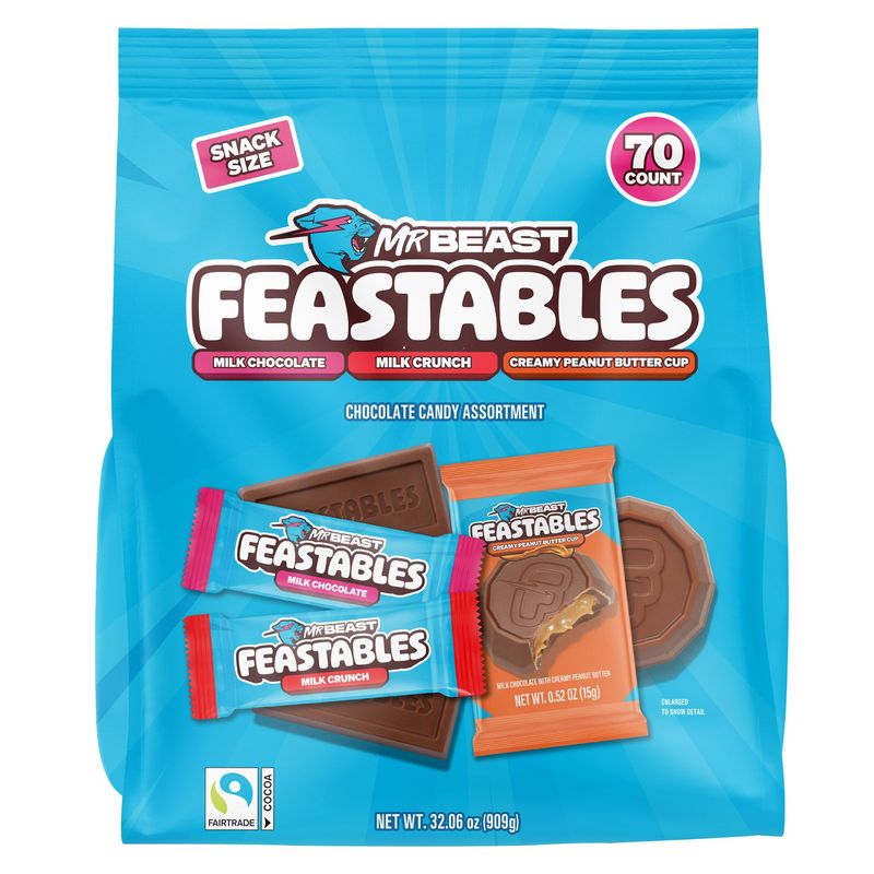 Feastables Assorted Variety Pack 32.06 oz