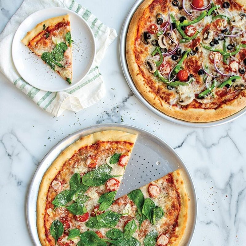 Nordic Ware 2-Piece Pizza Pan Set