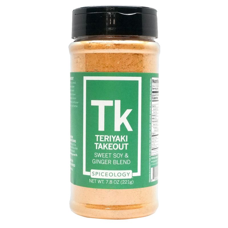 Spiceology Teriyaki Rub 7.8 Ounce Container