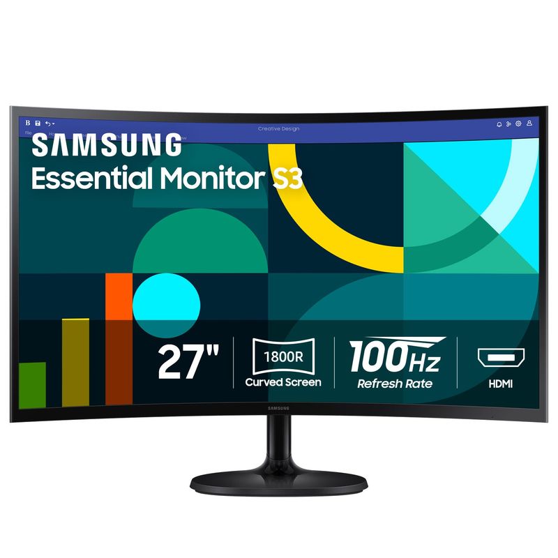 Samsung S36cg Series 27¨ Curved Monitor Ls27d36cganxza