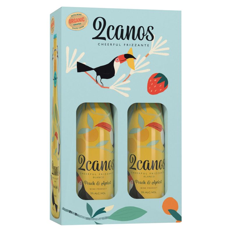 2canos Frizzante Blanco 2pk Spain 2/750ml