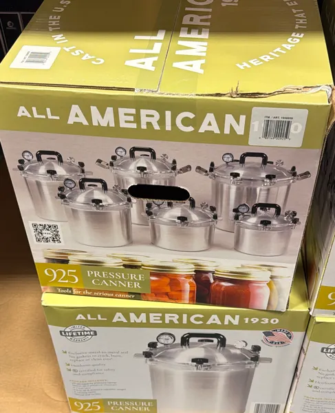 All American Pressure Canner 25 Quart