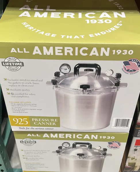 All American Pressure Canner 25 Quart