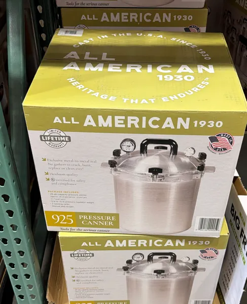 All American Pressure Canner 25 Quart