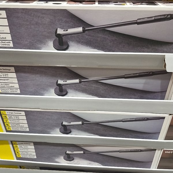 Hoto Flexi Cordless Spin Scrubber