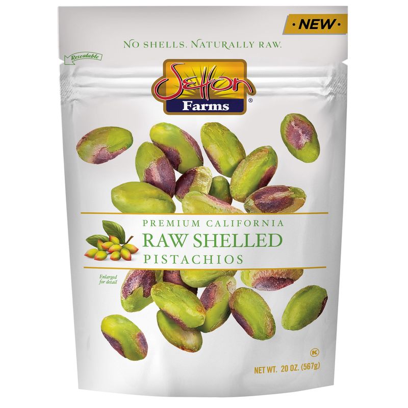 Setton Farms Pistachios Raw Shelled 20 oz