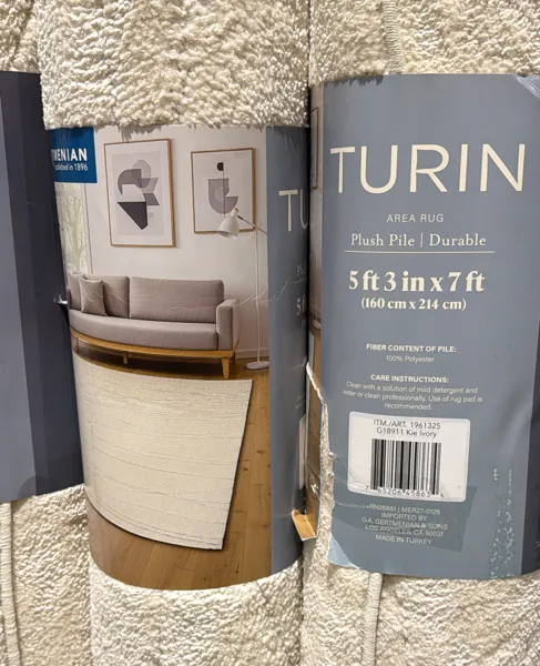 Gertmenian Turin Area Rug 5'3¨ X 7'
