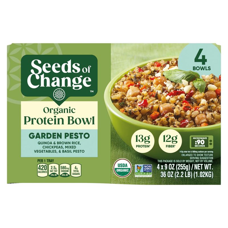 Seeds Of Change Organic Pesto Bowl 4/9 oz