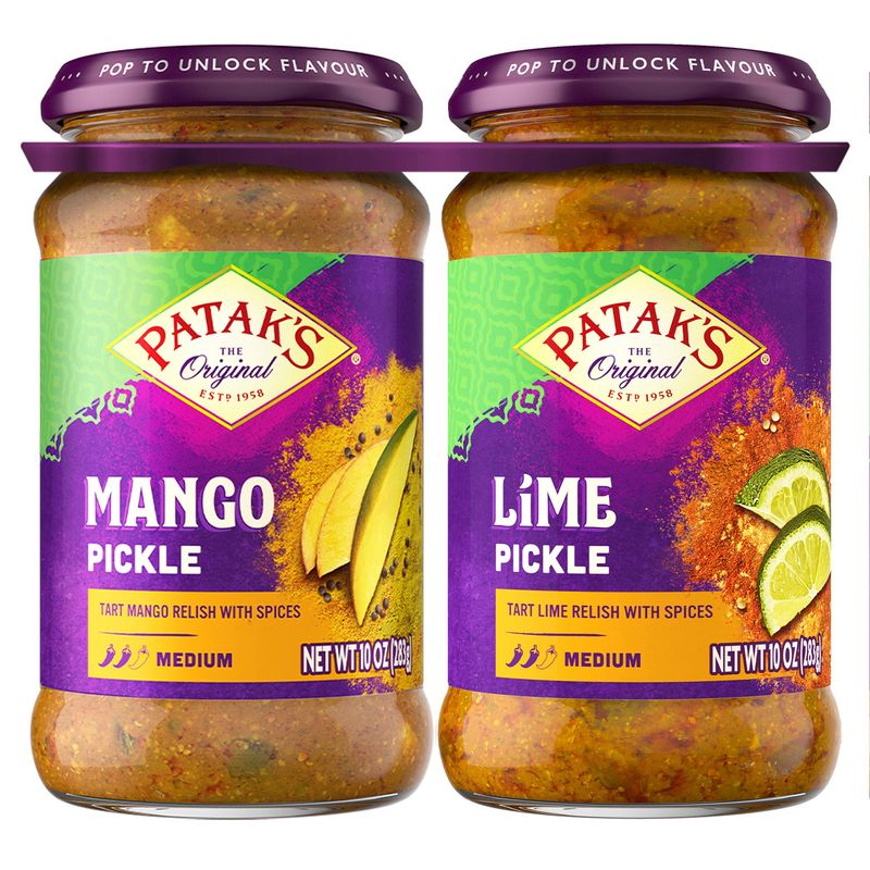 Patak'S Pickle Mango & Lime 2/10 oz