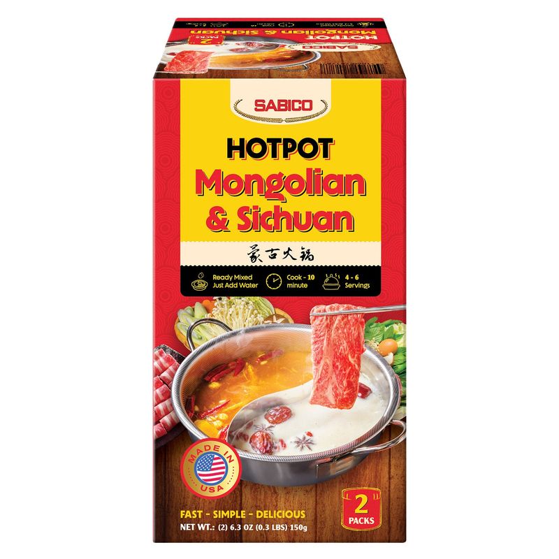 Sabico Foods Hotpot Soup Base 2/6.3 oz