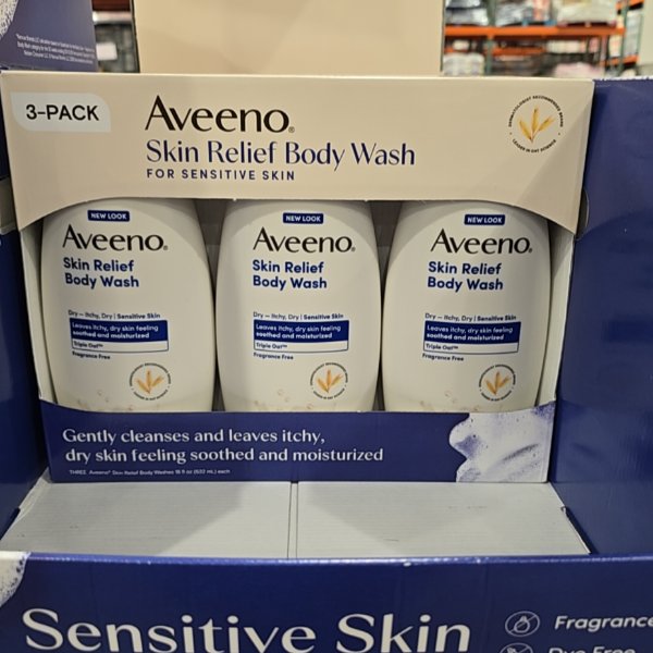 Aveeno Skin Relief Body Wash 3/18fl oz