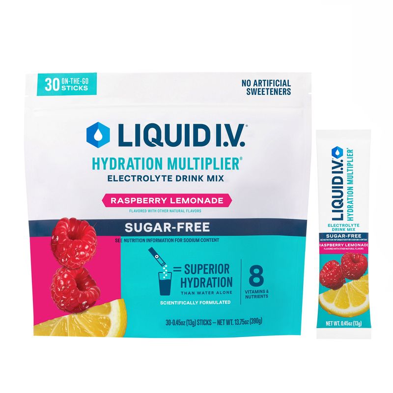 Liquid I.v. Hydration Multiplier Sugar Free, 30 Count