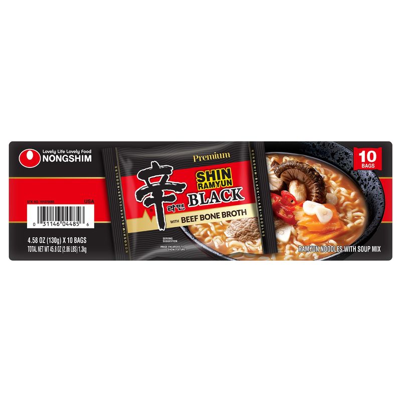 Nong Shim Shin Ramyun W/Bf Broth 10/4.58 oz