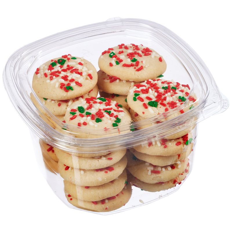 Christmas Sugar Cookie W/ Sprinkles 24 Count