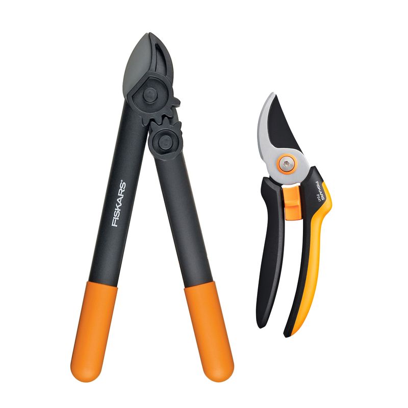 Fiskars 2pc Lopper & Pruner