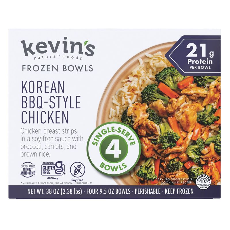 Kevin'S Korean BBQ Chicken Bow 4/9.5 oz
