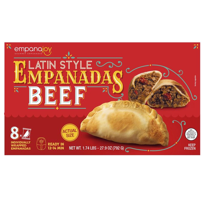 Empanajoy Latin Style Beef Empanadas 8 ct