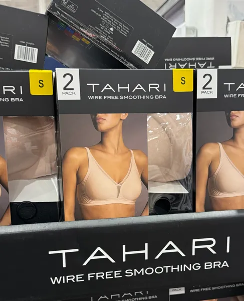 Tahari Women'S Wirefree Bra 2pk