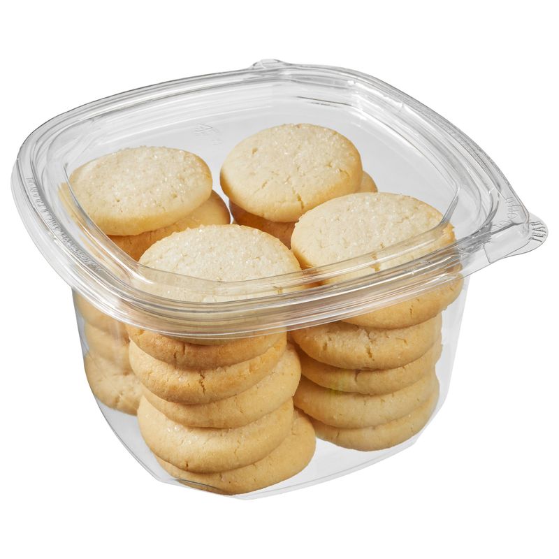 24 ct Sugar Cookies With Crystal Sugar