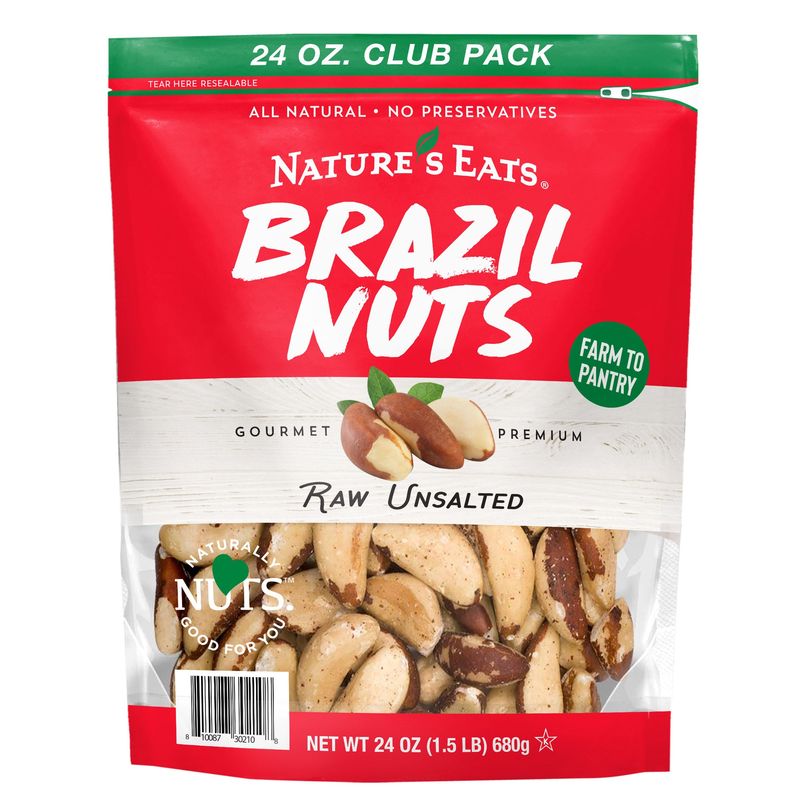 Nature'S Eats Brazil Nuts 24 oz