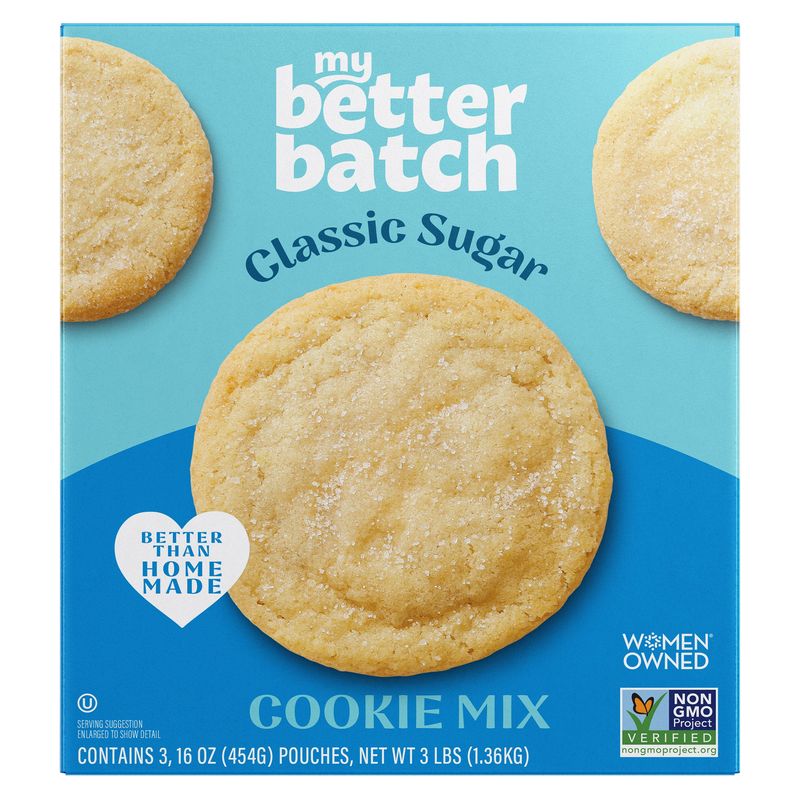 My Better Batch Sugar Cookie Mix 48 Ounces Box