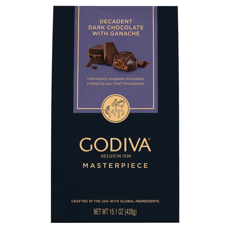 Godiva Masterpiece Dark Chocolate Ganache 15 oz
