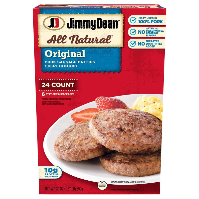 Jimmy Dean Sausage Patties 30 Ounce Package