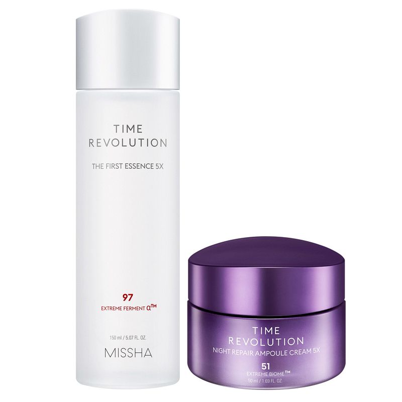 Missha Time Revolution Toner & Cream